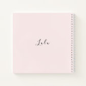 ベビーガール ノートブック (裏面)