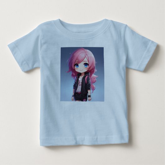 ベビーガール ベビーTシャツ (正面)