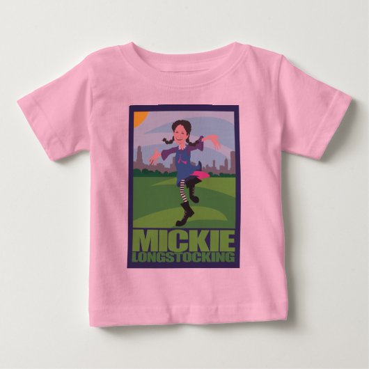 ベビーガール ベビーTシャツ (正面)