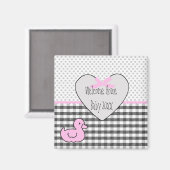 ベビーガール マグネット (正面/裏面)