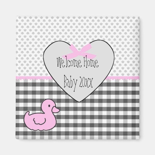 ベビーガール マグネット (正面)