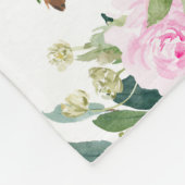 ベビーガール·ミーアカット月々の成長の節目 フリースブランケット (角)