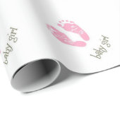 ベビーガール ラッピングペーパー (ロールコーナー)