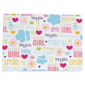 ベビーガール ラージペーパーバッグ (裏面)