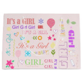 ベビーガール ラージペーパーバッグ (正面)