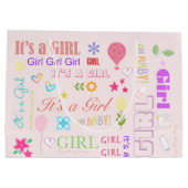 ベビーガール ラージペーパーバッグ (裏面)