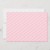 ベビーガール |木炭 招待状 (裏面)