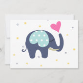 ベビーガール 案内状 (裏面)