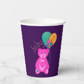 ベビーガール 紙コップ (裏面)