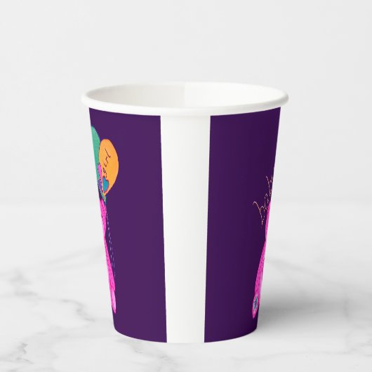 ベビーガール 紙コップ (左)