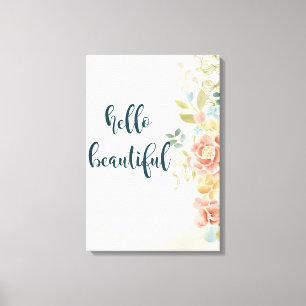 ベビーガールI キャンバスプリント