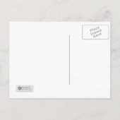 ベビーガールSIP & SEEシャワーポストカード インビテーションポストカード (裏面)