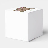 ベビーガールteddy bear with pink bow フェイバーボックス (裏面サイド)