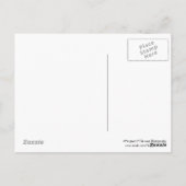 ベビーキスをするチップムンクスはがき ポストカード (裏面)