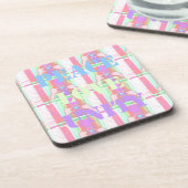 ベビーキッズピースラブユニティハクナマタタデザイン.p コースター (左側)