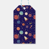 ベビーキッズフジット宇宙Any Age Birthday Party ギフトタグ (裏面)