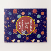 ベビーキッズフジット宇宙Any Age Birthday Party ジグソーパズル (横)