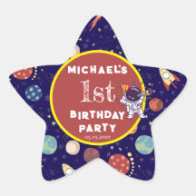 ベビーキッズフジット宇宙Any Age Birthday Party