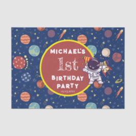 ベビーキッズフジット宇宙Any Age Birthday Party 薄葉紙