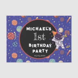 ベビーキッズフジット宇宙Any Age Birthday Party 薄葉紙