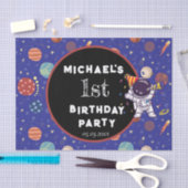 ベビーキッズフジット宇宙Any Age Birthday Party 薄葉紙 (クラフト)