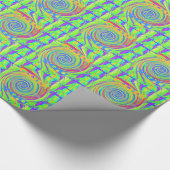 ベビーキッズ神はあなたを祝福する。 ラッピングペーパー (角)