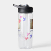 ベビーキッズ1st誕生日の追加name date追加フォト ウォーターボトル (右面)