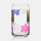 ベビーキッズ1st誕生日の追加name date追加フォト ガラス缶 (右)