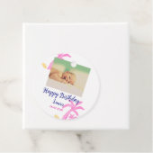 ベビーキッズ1st誕生日の追加name date追加フォト フェイバータグ (インサイチュ)