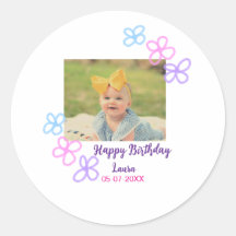 ベビーキッズ1st誕生日の追加name date追加フォト