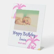 ベビーキッズ1st誕生日の追加name date追加フォト