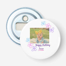 ベビーキッズ1st誕生日の追加name date追加フォト