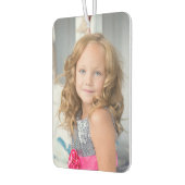 ベビーキッズ2写真アップロードパーソナライズされたカスタム自動車 カーエアーフレッシュナー (左)