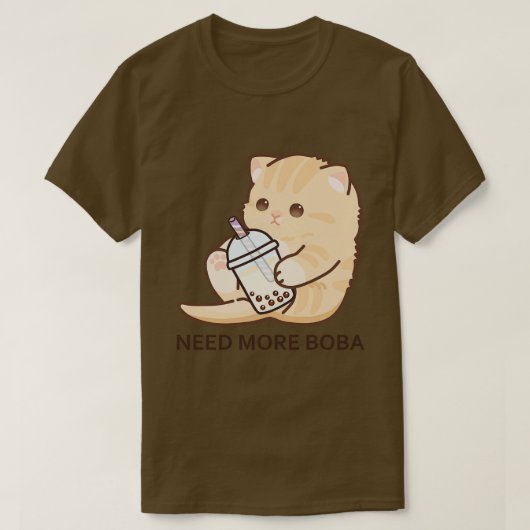 ベビーキッテンニーズもっとBoba Tシャツ (デザイン正面)