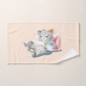 ベビーキットンバスタオルのセットカスタムカラー バスタオルセット (ハンドタオル)