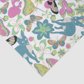 ベビーキツネと花抱き枕 薄葉紙 (詳細)