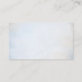 ベビーキツネ冬どのぐらい大きいママの腹 エンクロージャーカード (裏面)