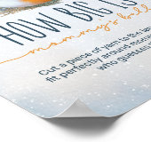 ベビーキツネ冬どのように大きいママの腹ゲーム ポスター (角)