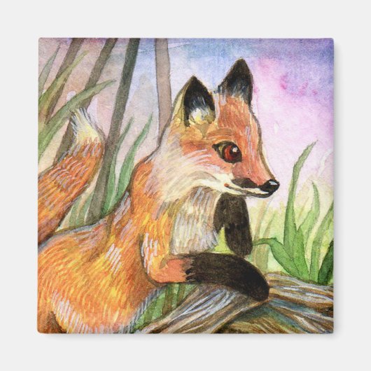 ベビーキツネ マグネット (正面)