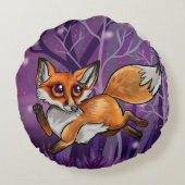 ベビーキツネ ラウンドクッション (裏面)