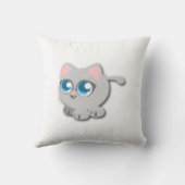 ベビーキティキャットスロー枕 クッション (裏面)