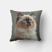 ベビーキャットイラストレーションクッション クッション (裏面)