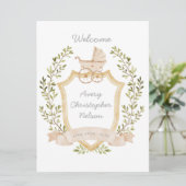 ベビーキャリッジクレスト |中立病院の標識 案内状 (スタンド正面)