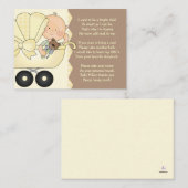 ベビーキャリッジ – ブック挿入カード エンクロージャーカード (正面/裏面)