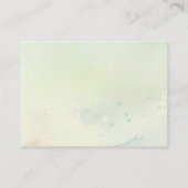 ベビーキャンプ用の本ベビーシャワー要求カード エンクロージャーカード (裏面)