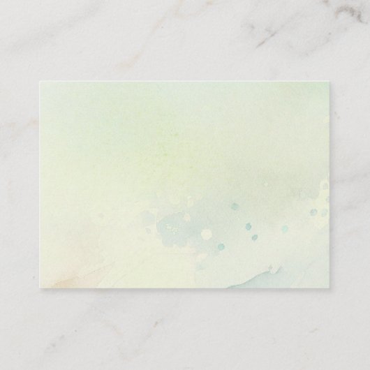 ベビーキャンプ用の本ベビーシャワー要求カード エンクロージャーカード (裏面)