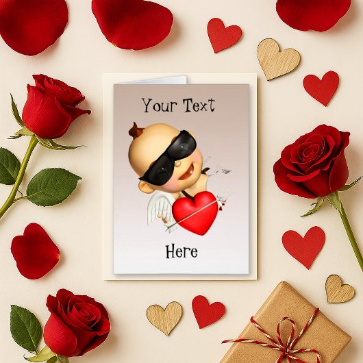 ベビーキューピッドとサングラス