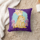 ベビーキリンとマムパープルをテーマにしたマ最高のマ・エバー クッション (ブランケット)