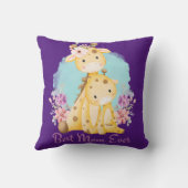 ベビーキリンとマムパープルをテーマにしたマ最高のマ・エバー クッション (裏面)