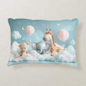 ベビーキリンと彼の友人 アクセントクッション (裏面)